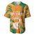 Ivory Coast Football Custom Baseball Jersey Les Elephants Champions LT7 - Wonder Print Shop