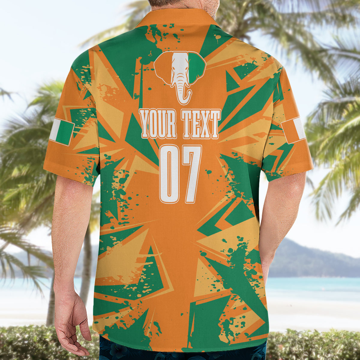 Ivory Coast Football Custom Hawaiian Shirt Les Elephants Champions - Wonder Print Shop