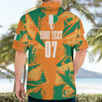 Ivory Coast Football Custom Hawaiian Shirt Les Elephants Champions - Wonder Print Shop