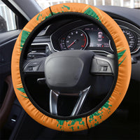 Ivory Coast Football Custom Steering Wheel Cover Les Elephants Champions - Wonder Print Shop