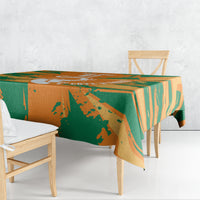 Ivory Coast Football Custom Tablecloth Les Elephants Champions - Wonder Print Shop