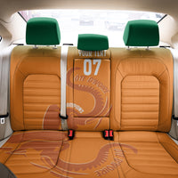 Ivory Coast Football Custom Back Car Seat Cover Ivory Elephants - Basic Style LT7 - Wonder Print Shop