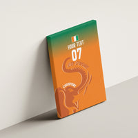 Ivory Coast Football Custom Canvas Wall Art Ivory Elephants - Basic Style LT7 - Wonder Print Shop