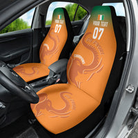 Ivory Coast Football Custom Car Seat Cover Ivory Elephants - Basic Style LT7 - Wonder Print Shop