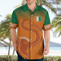 Ivory Coast Football Custom Hawaiian Shirt Ivory Elephants - Basic Style - Wonder Print Shop