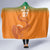 Ivory Coast Football Custom Hooded Blanket Ivory Elephants - Basic Style