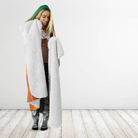 Ivory Coast Football Custom Hooded Blanket Ivory Elephants - Basic Style