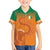 Ivory Coast Football Custom Kid Hawaiian Shirt Ivory Elephants - Basic Style - Wonder Print Shop
