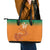 Ivory Coast Football Custom Leather Tote Bag Ivory Elephants - Basic Style - Wonder Print Shop