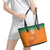 Ivory Coast Football Custom Leather Tote Bag Ivory Elephants - Basic Style - Wonder Print Shop