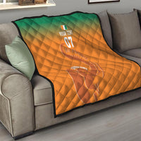 Ivory Coast Football Custom Quilt Ivory Elephants - Basic Style - Wonder Print Shop