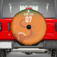 Ivory Coast Football Custom Spare Tire Cover Ivory Elephants - Basic Style - Wonder Print Shop