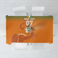 Ivory Coast Football Custom Tablecloth Ivory Elephants - Basic Style - Wonder Print Shop