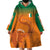 Ivory Coast Football Custom Wearable Blanket Hoodie Ivory Elephants - Basic Style - Wonder Print Shop