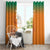 Ivory Coast Football Custom Window Curtain Ivory Elephants - Basic Style - Wonder Print Shop