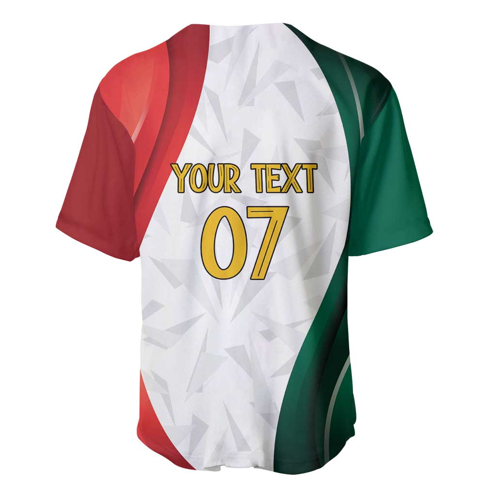 Custom Mexico Football Baseball Jersey El Tricolor Viva Champions