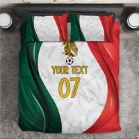 Custom Mexico Football Bedding Set El Tricolor Viva Champions