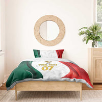 Custom Mexico Football Bedding Set El Tricolor Viva Champions