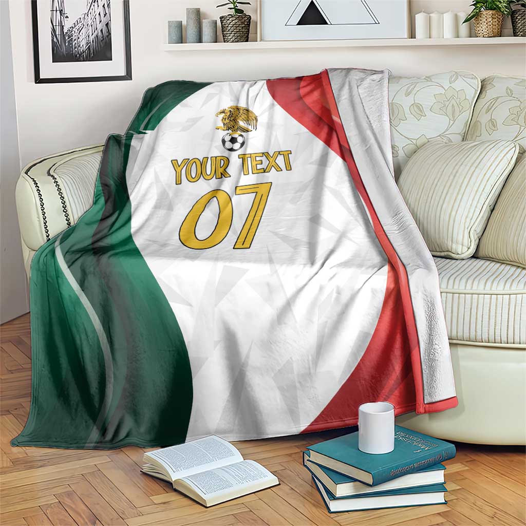 Custom Mexico Football Blanket El Tricolor Viva Champions