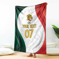 Custom Mexico Football Blanket El Tricolor Viva Champions