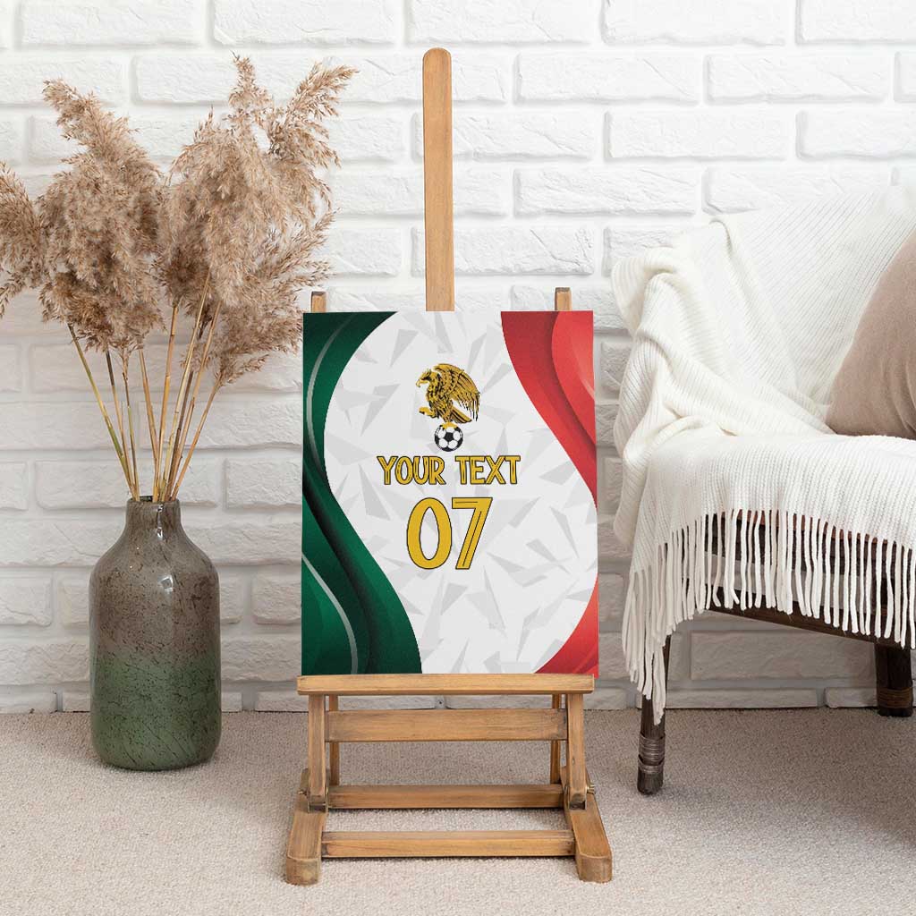 Custom Mexico Football Canvas Wall Art El Tricolor Viva Champions