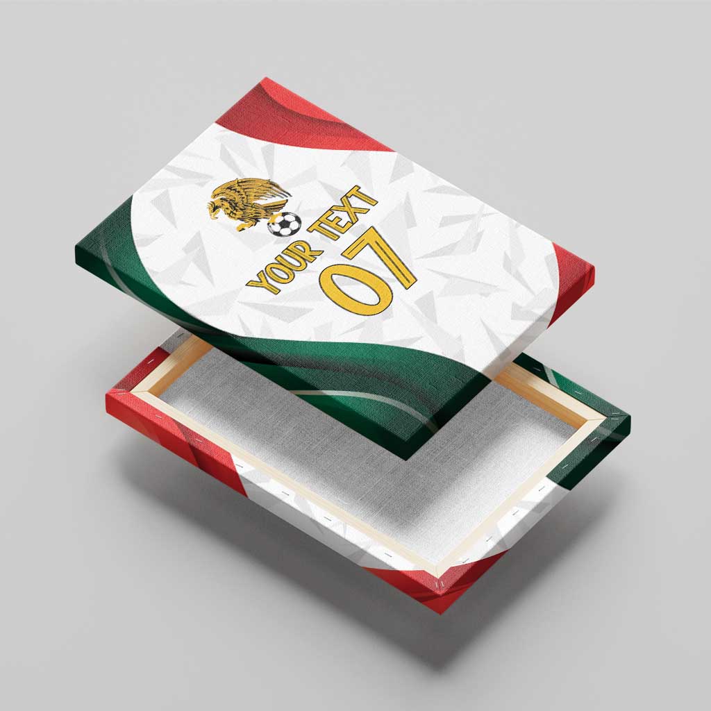 Custom Mexico Football Canvas Wall Art El Tricolor Viva Champions