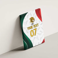 Custom Mexico Football Canvas Wall Art El Tricolor Viva Champions