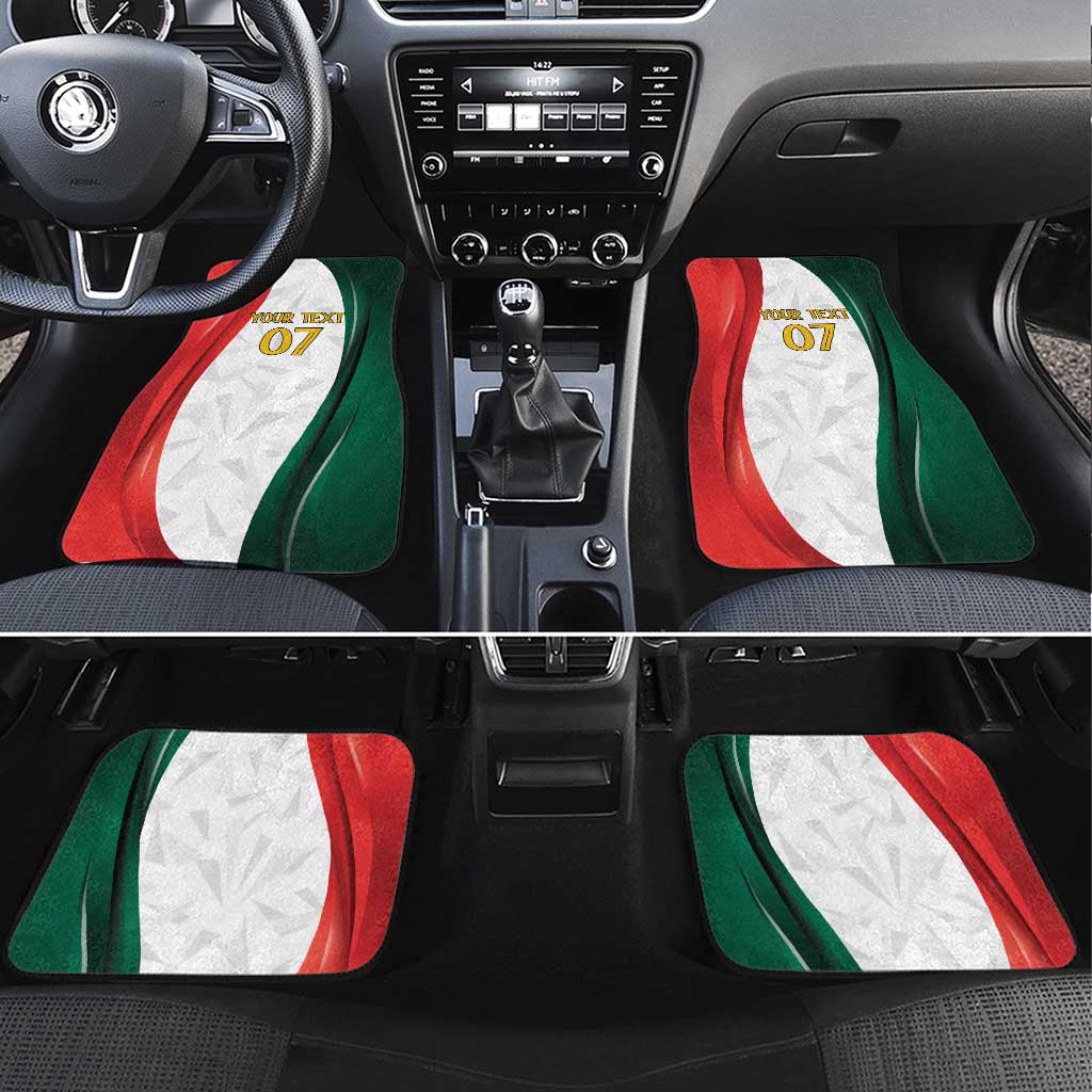 Custom Mexico Football Car Mats El Tricolor Viva Champions