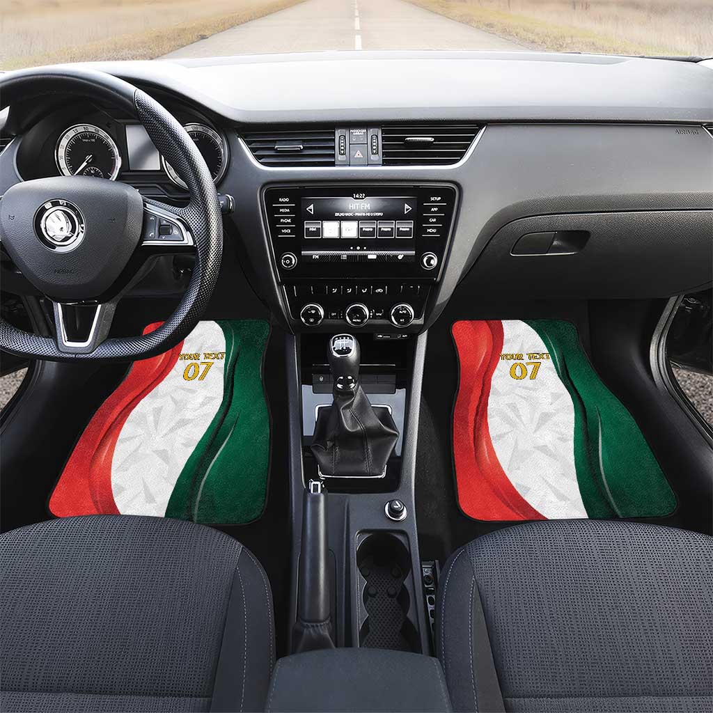 Custom Mexico Football Car Mats El Tricolor Viva Champions