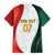 Custom Mexico Football Family Matching Long Sleeve Bodycon Dress and Hawaiian Shirt El Tricolor Viva Champions