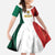 Custom Mexico Football Family Matching Mermaid Dress and Hawaiian Shirt El Tricolor Viva Champions