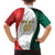 Custom Mexico Football Family Matching Off The Shoulder Long Sleeve Dress and Hawaiian Shirt El Tricolor Viva Champions