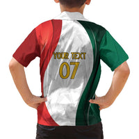 Custom Mexico Football Family Matching Summer Maxi Dress and Hawaiian Shirt El Tricolor Viva Champions