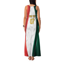 Custom Mexico Football Family Matching Tank Maxi Dress and Hawaiian Shirt El Tricolor Viva Champions