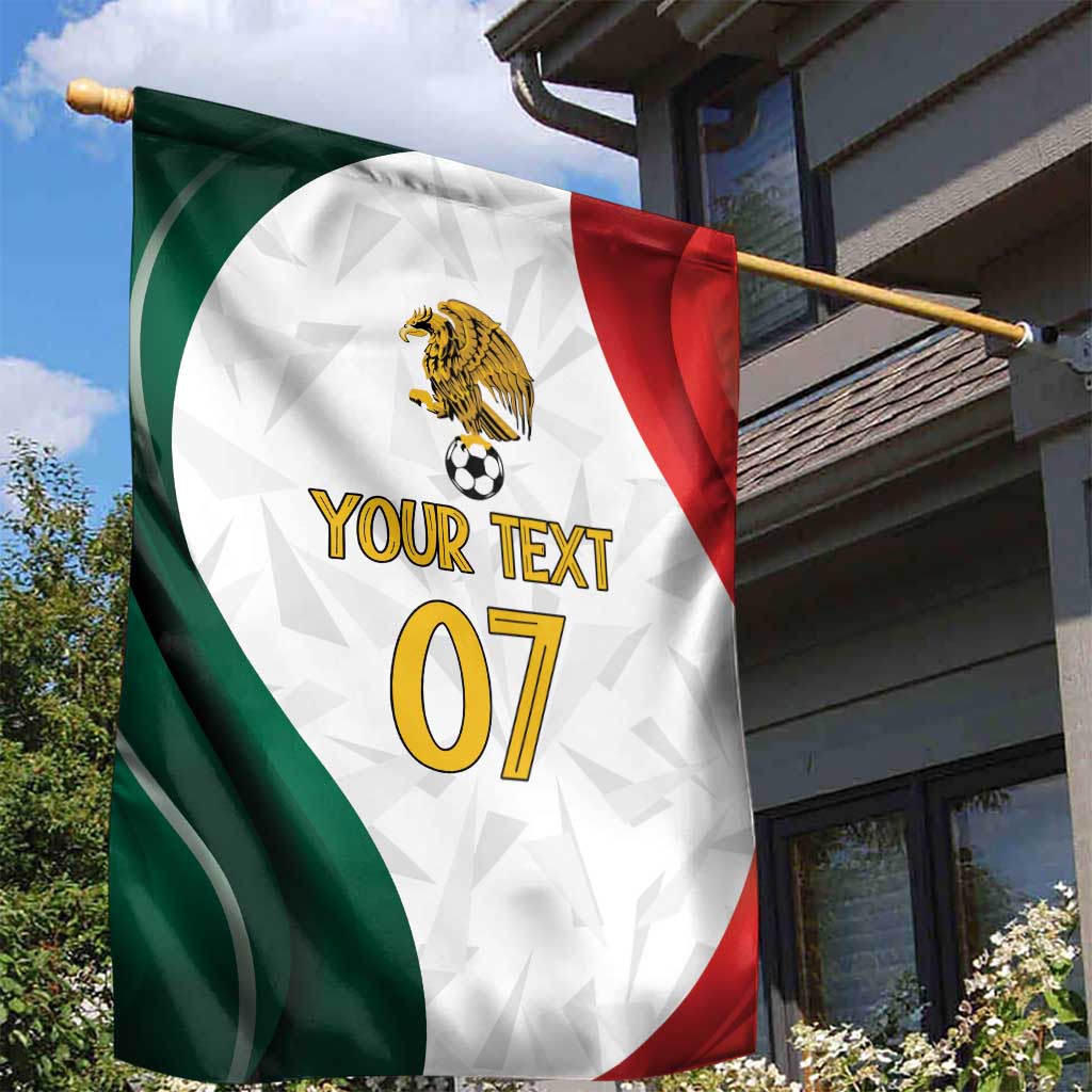 Custom Mexico Football Garden Flag El Tricolor Viva Champions