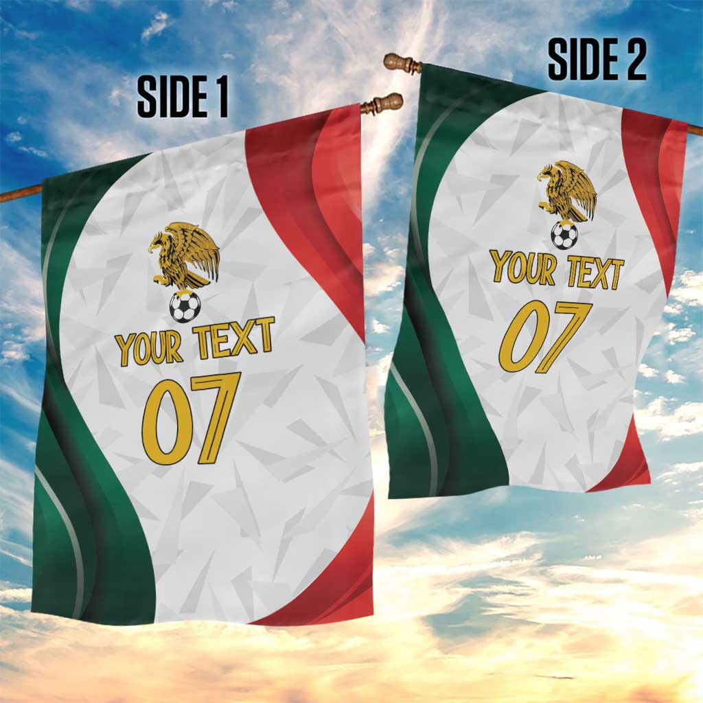 Custom Mexico Football Garden Flag El Tricolor Viva Champions