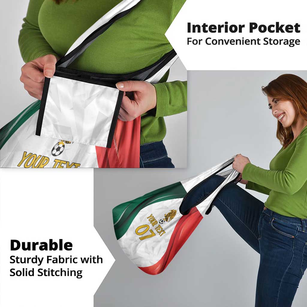 Custom Mexico Football Grocery Bag El Tricolor Viva Champions