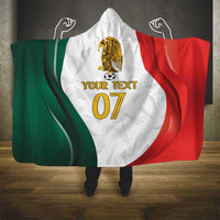 Custom Mexico Football Hooded Blanket El Tricolor Viva Champions