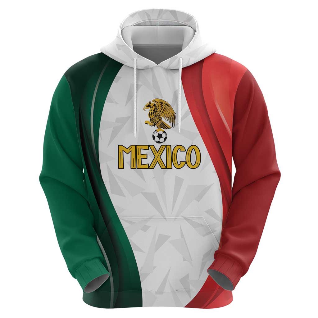 Custom Mexico Football Hoodie El Tricolor Viva Champions