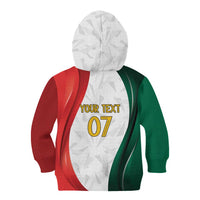 Custom Mexico Football Kid Hoodie El Tricolor Viva Champions