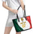 Custom Mexico Football Leather Tote Bag El Tricolor Viva Champions