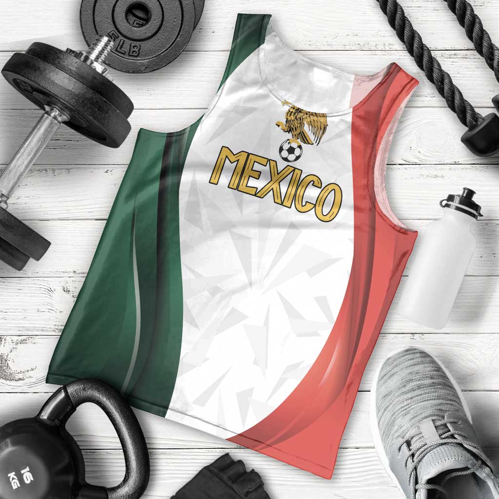 Custom Mexico Football Men Tank Top El Tricolor Viva Champions