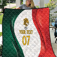 Custom Mexico Football Quilt El Tricolor Viva Champions