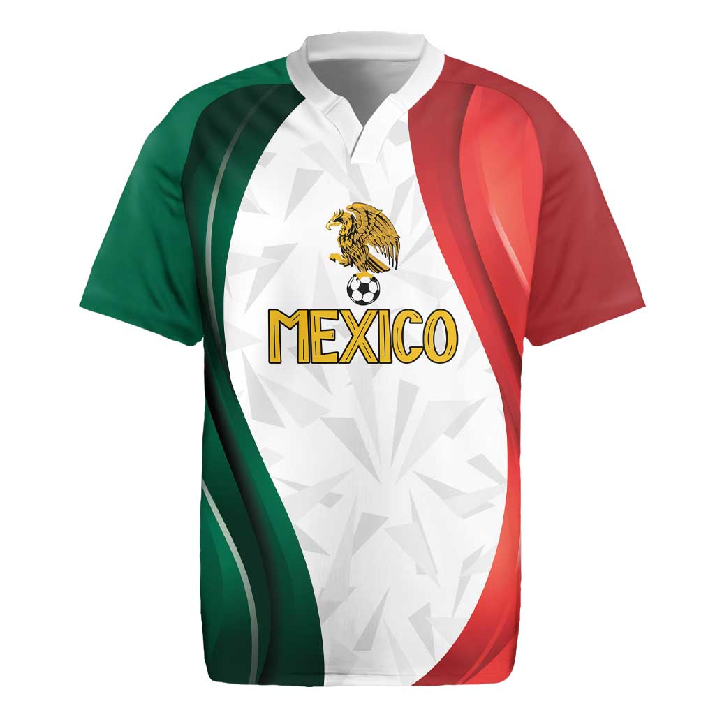 Custom Mexico Football Rugby Jersey El Tricolor Viva Champions