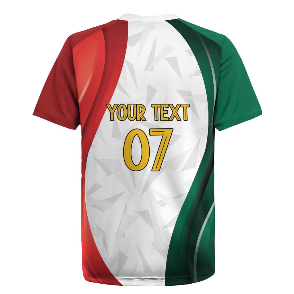 Custom Mexico Football Rugby Jersey El Tricolor Viva Champions