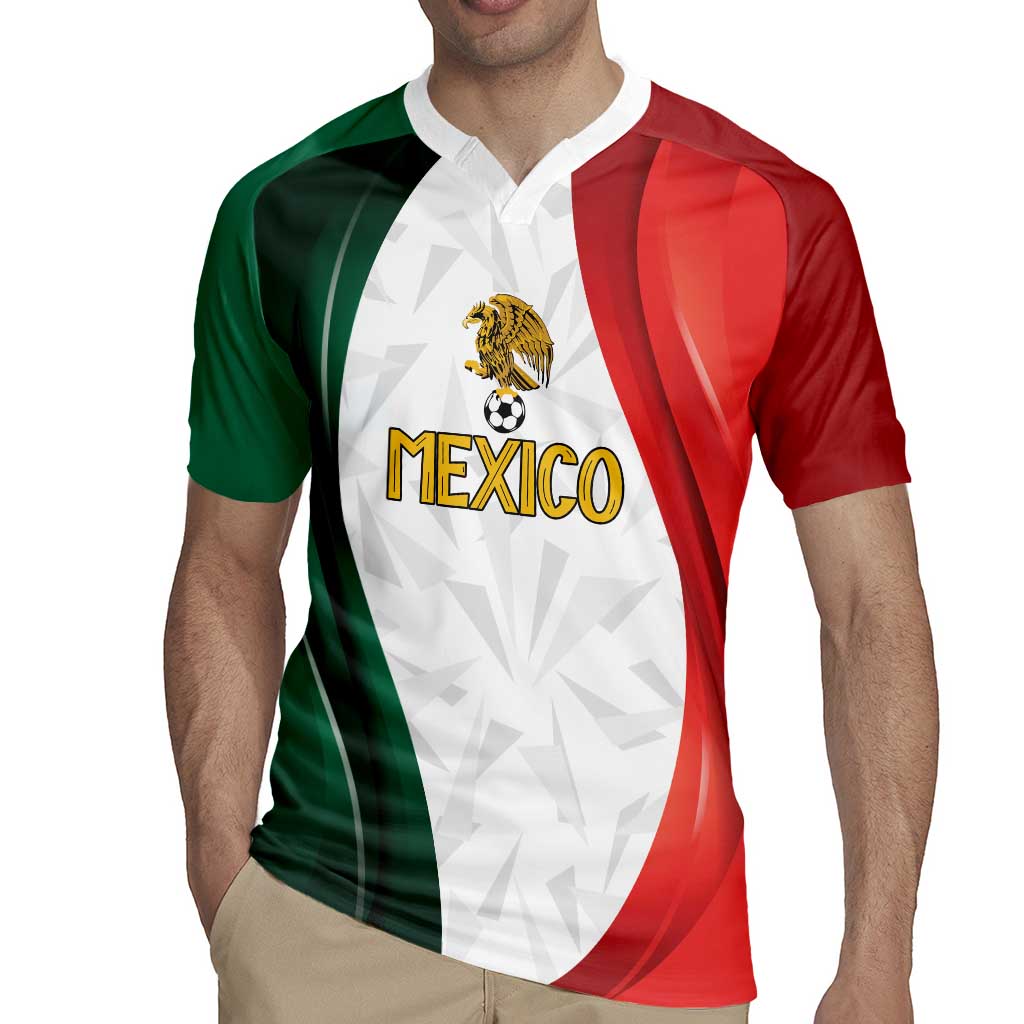 Custom Mexico Football Rugby Jersey El Tricolor Viva Champions