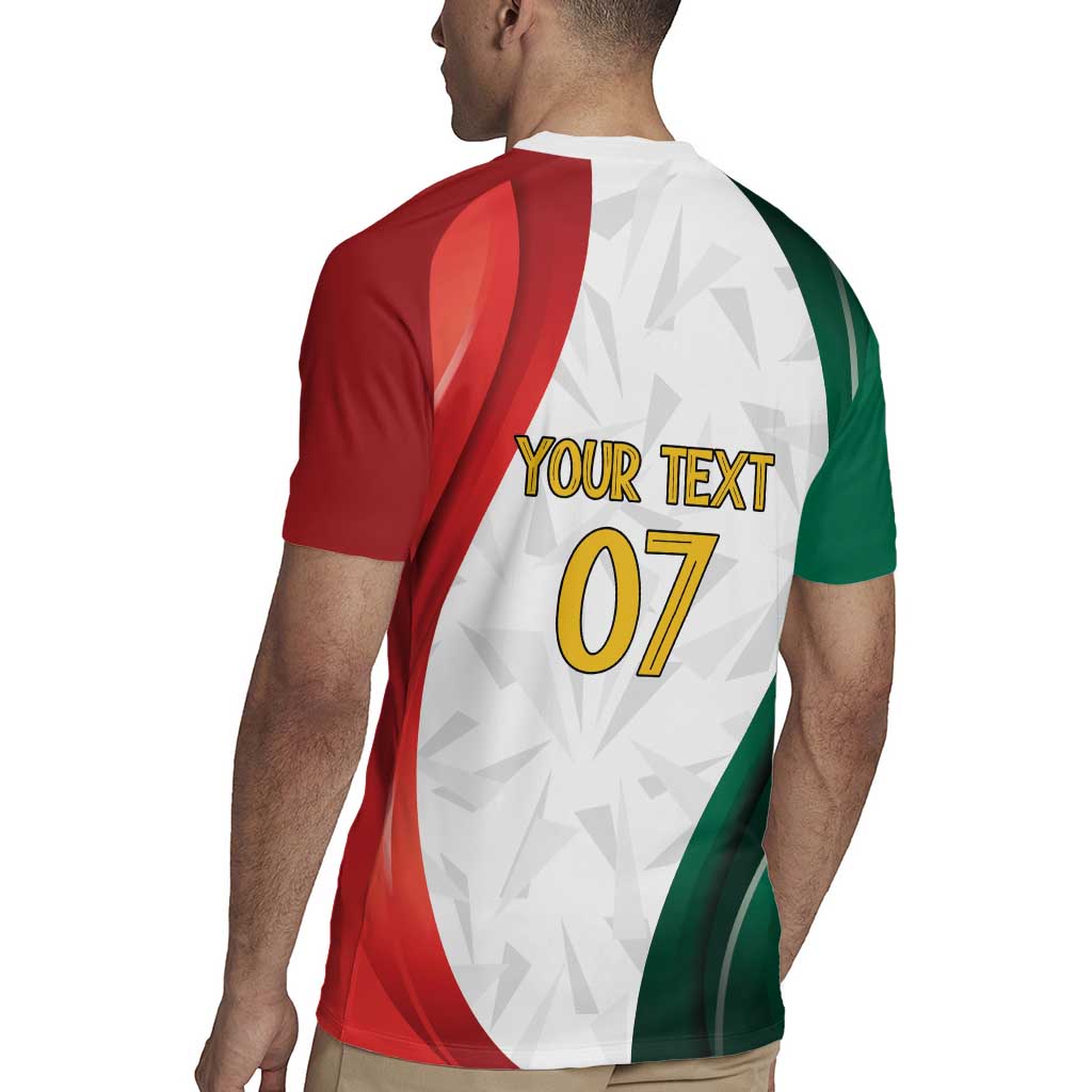 Custom Mexico Football Rugby Jersey El Tricolor Viva Champions