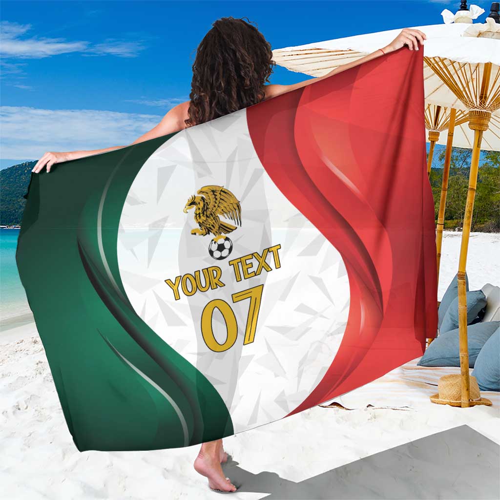 Custom Mexico Football Sarong El Tricolor Viva Champions