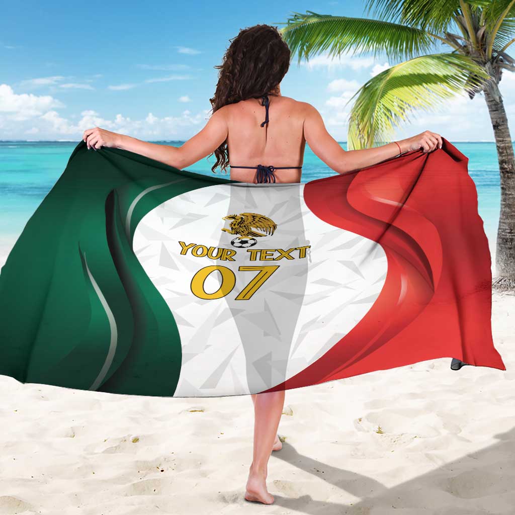 Custom Mexico Football Sarong El Tricolor Viva Champions