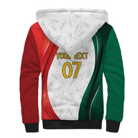 Custom Mexico Football Sherpa Hoodie El Tricolor Viva Champions